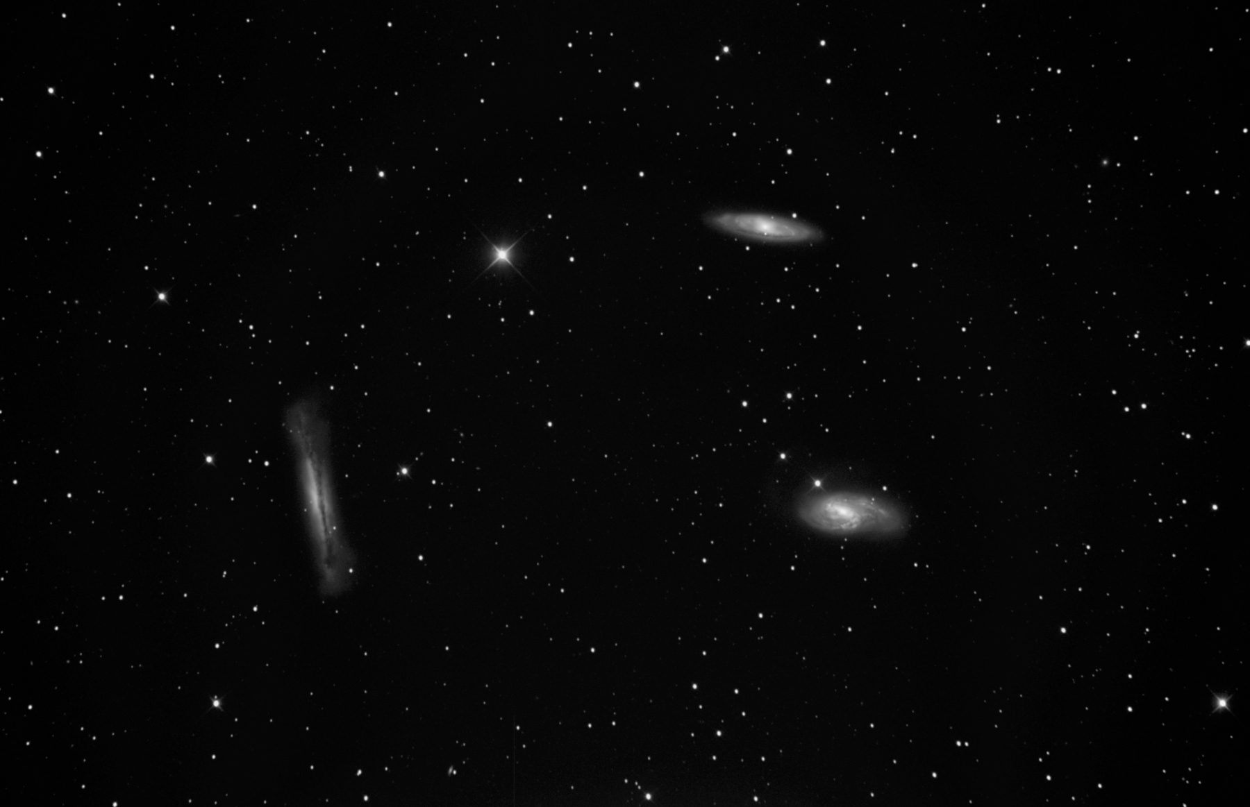 NGC 3623, NGC 3627, NGC 3628
